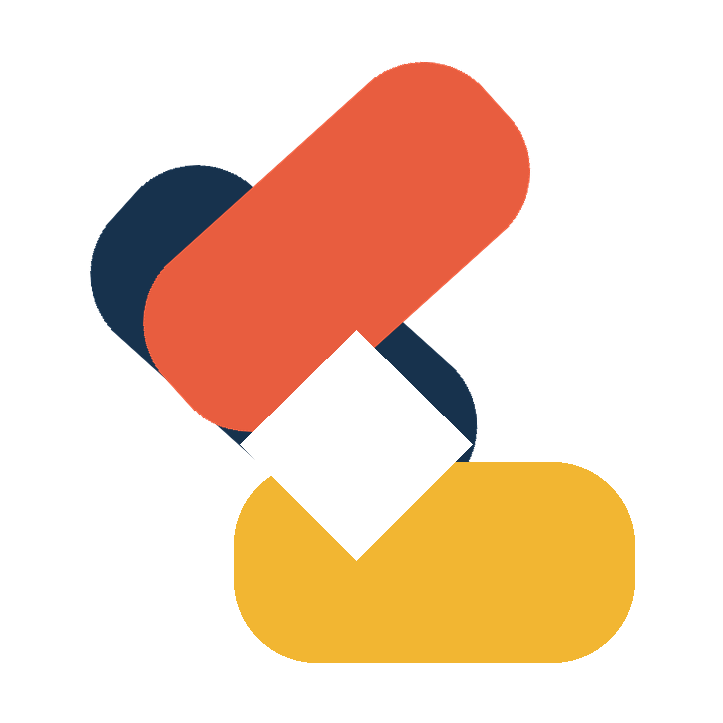 Juegoal interlocking play-piece symbol