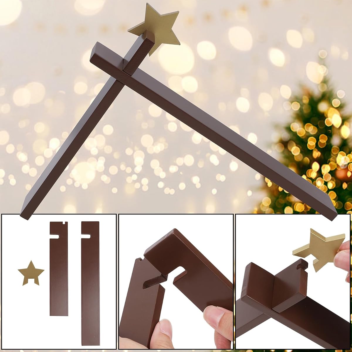 Juegoal Nativity Advent Calendar, Countdown to Christmas Advent Calendar with 24 Pieces Figures & 24 Drawers, Christian Religious Stocking Stuffers Presents Party Favors Gifts for All Ages Boys Girls - detail image 4